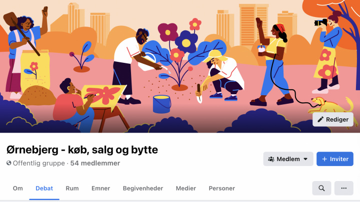 Billede af fb gruppe