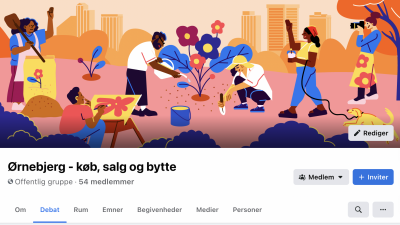 Billede af fb gruppe